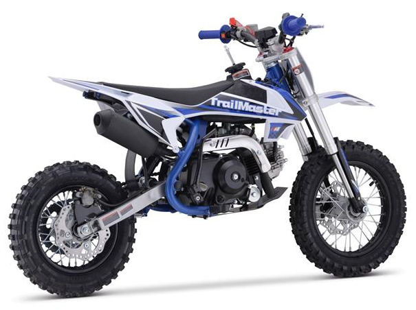 TrailMaster TM15 110cc Gas Dirt Bike, 4-Speed Semi Automatic, Electric Start w/Kick backup (12/10) - Powersports Warehouse