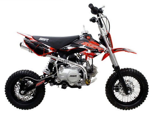 110DX Dirt Bike, 4-Speed Manual, Dual Disc, Carb Approved - Powersports Warehouse