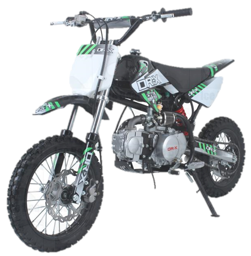 DRX Roost 125cc 4-Speed Manual Pit Bike, (14/12) Carb Approved - Powersports Warehouse