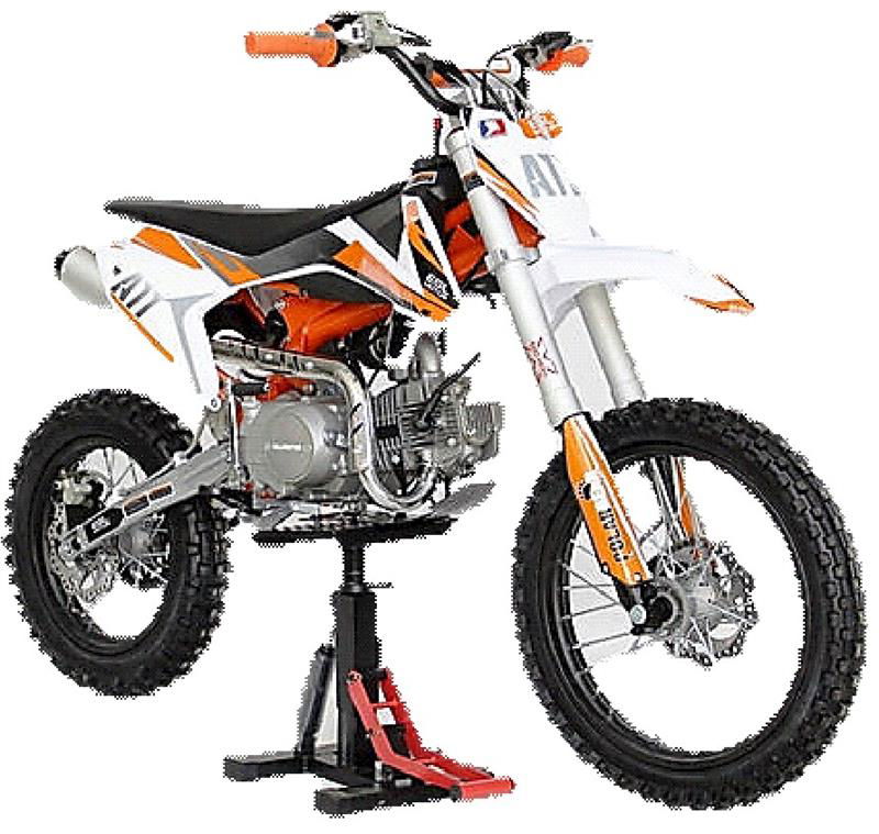 A11 PRO 125 Dirt Bike, 4-Speed, Kickstart (17/14) - Powersports Warehouse