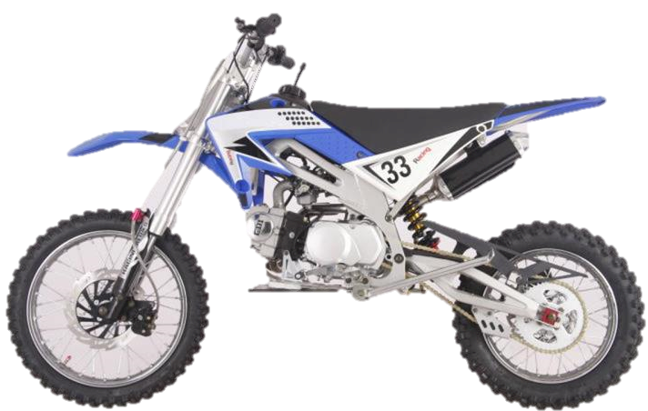 X-Motos 125cc Dirt Bike, 4-Speed (17/14) - Powersports Warehouse