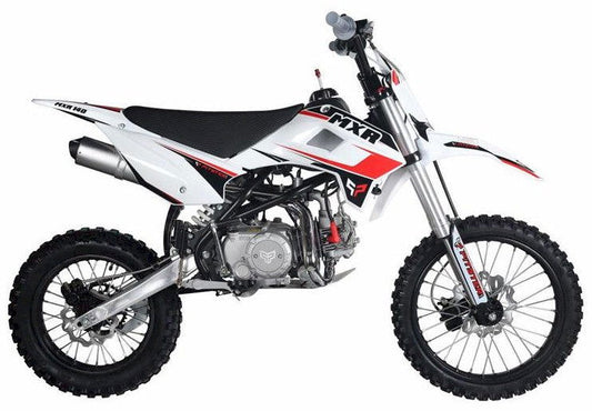 PitsterPro MXR 140 Dirt Bike, 4-Speed Semi Auto E-Start (17/14) 34in seat height - Powersports Warehouse