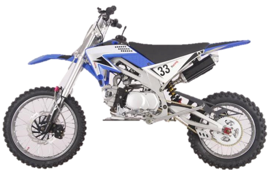 Raptor 125cc Dirt Bike, 4-Speed Manual, Dual Disc Brakes, (17/14) (Local Pickup) - Powersports Warehouse