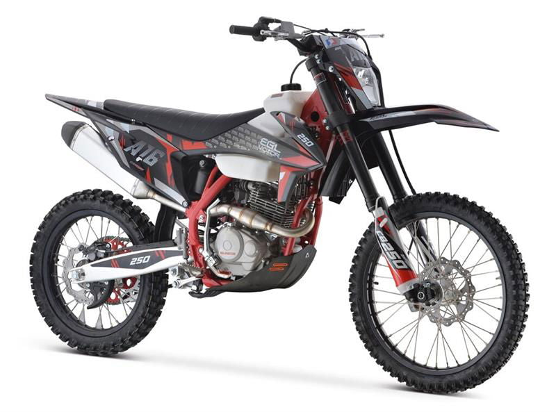 A16 RS 250L Dirt Bike, 250cc 5-Speed Manual, (21/18) - Powersports Warehouse