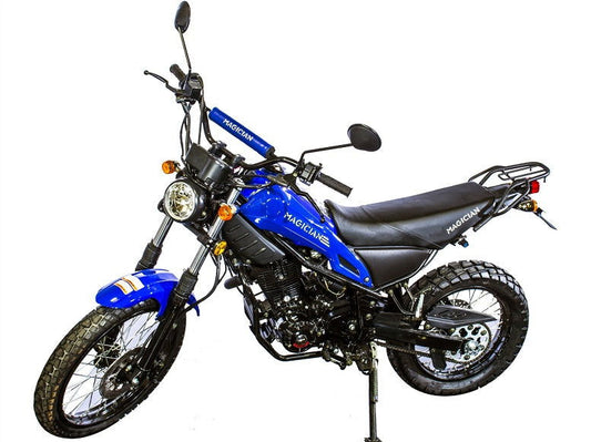 Magician 250 Enduro Dirt Bike, 5-Speed Manual, Electric Start, (21/18) - Powersports Warehouse