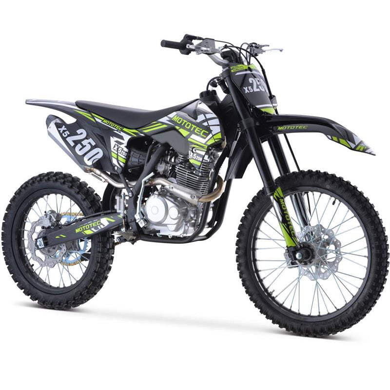 X5 250cc 5-Speed Manual Clutch ,Electric Start, Dual Disc Brakes (21/18) - Powersports Warehouse