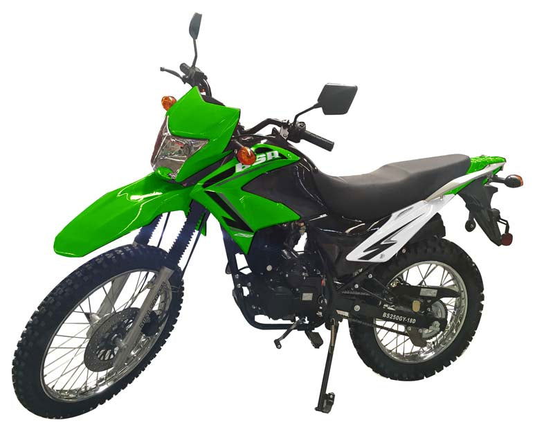 Enduro BSR 250 Motorcycle, 5-Speed Dirt Bike Street Legal, (21/18) (Super Sale) - Powersports Warehouse