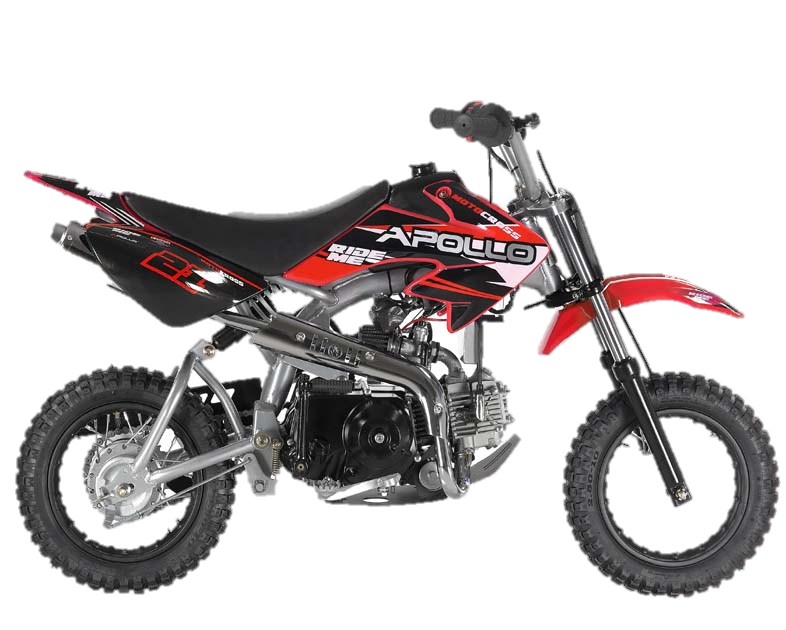 Apollo 70 Semi Automatic Mini Dirt Bike IN-STOCK - Powersports Warehouse
