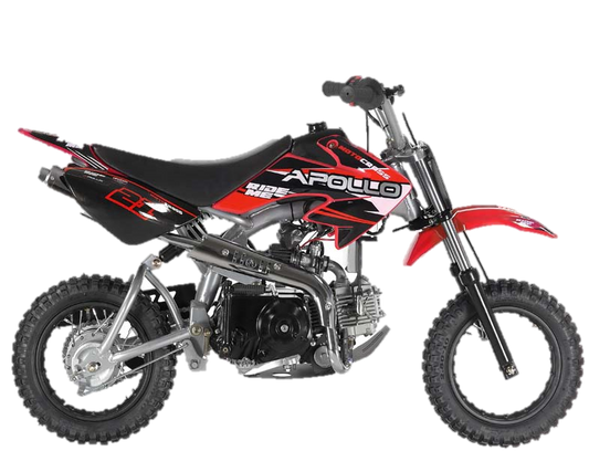 Apollo 70 Semi Automatic Mini Dirt Bike IN-STOCK - Powersports Warehouse
