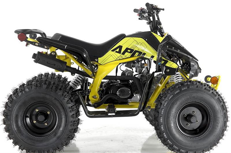 Apollo Blazer9 125 ATV, with REVERSE, 8" Wheels, CARB Approved - Powersports Warehouse