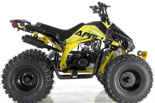 Apollo Blazer9 125 ATV, with REVERSE, 8" Wheels, CARB Approved - Powersports Warehouse