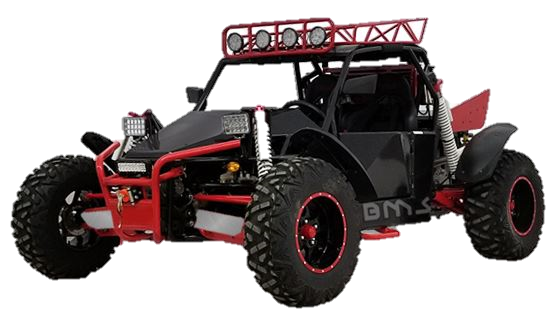 BMS 1500cc 2-Seater Buggy Go Kart, 5-Speed Sand Sniper - Powersports Warehouse