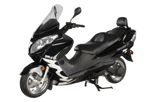 BMS TBX260-EFI Moped Scooter - Powersports Warehouse