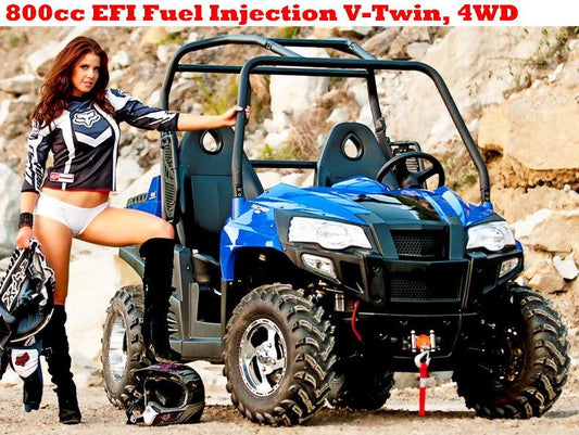 Big Buck UTV 800cc, V-Twin EFI Fuel Injection 4WD - Powersports Warehouse