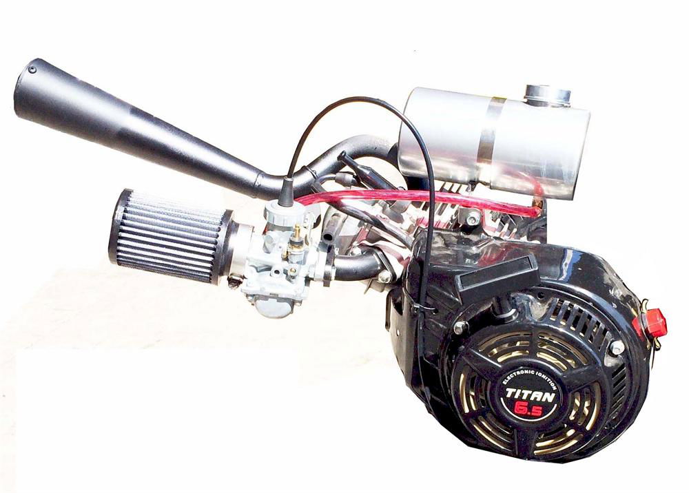 Black Venom Racing Engine, for Go Kart (Titan, Predator or Honda) - Powersports Warehouse