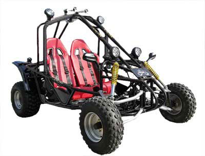 Cheetah 200 (200GKA-2) Buggy Go Kart, 180cc, Steel Wheels - Powersports Warehouse