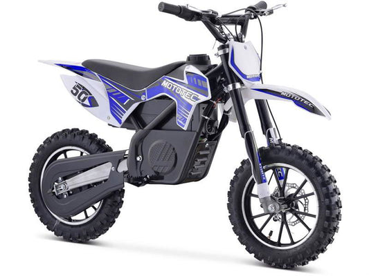 Gazelle 24v 500w Electric Dirt Bike Blue - Powersports Warehouse