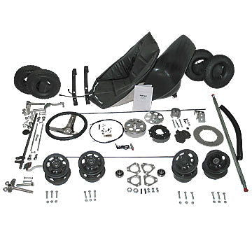 Go Kart Rebuild Kit, 5 in. Wheels, Less Frame - Powersports Warehouse