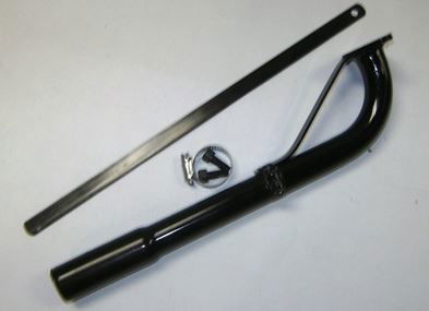 Header, Tractor Pipe - GX270, GX390, & 420cc Predator - Powersports Warehouse