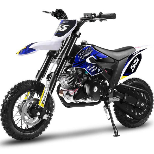 Hooligan Dirt Bike, 60cc 4-Stroke Gas, Fully-Automatic Electric Start, Black - Powersports Warehouse