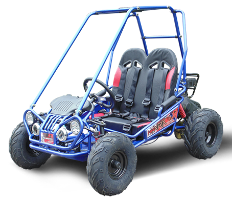 Interceptor 163 XRX-R Kids Go Kart, 5.5hp, Reverse, Elec Start - Powersports Warehouse