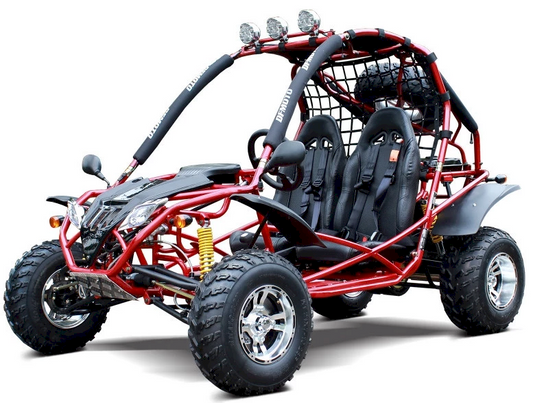 Jaguar 200 Buggy Go Kart, CVT Auto with Reverse, Lights, Turn Signals - Powersports Warehouse