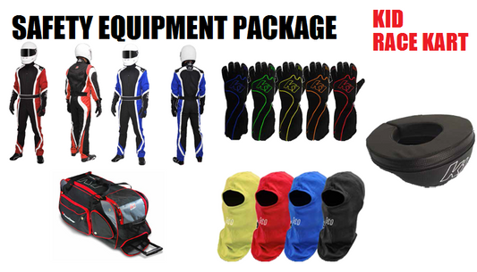 Jr. Safety Equipment Package, Kid Race Kart - Powersports Warehouse