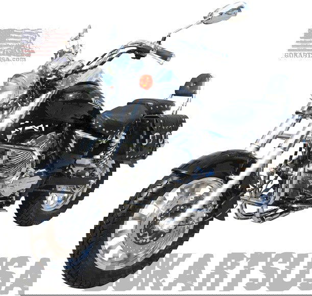 Kinroad Black Cyclone 250 Mini Chopper - Powersports Warehouse
