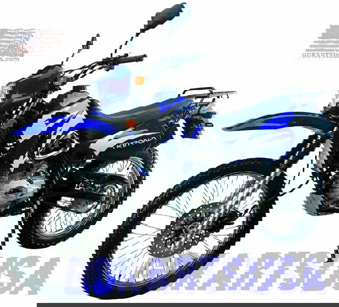 Kinroad Dual Sport 200 Dirt Bike, Full Size, Street Legal - Powersports Warehouse