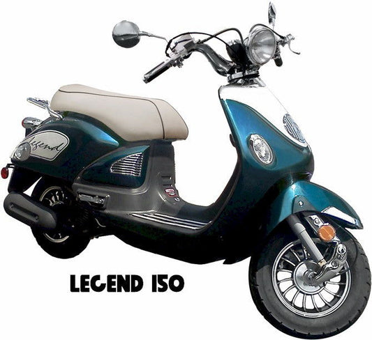 Legend 150 Moped Scooter - Powersports Warehouse