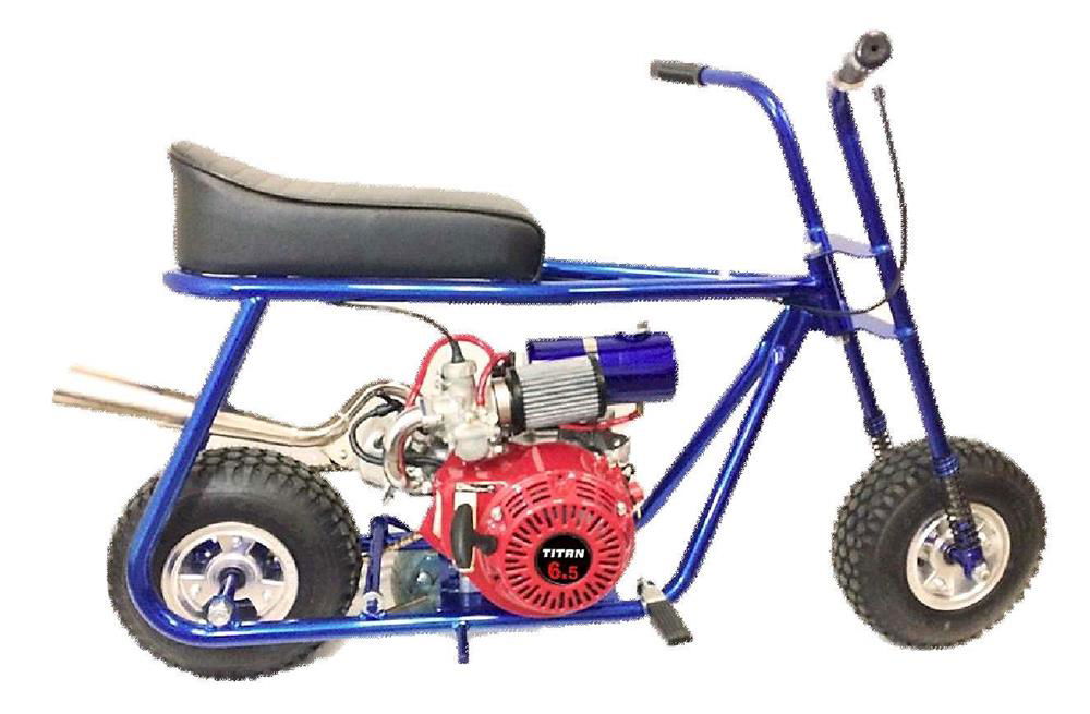 Little BadAss 357 Mini Bike CUSTOM Kit - Powersports Warehouse