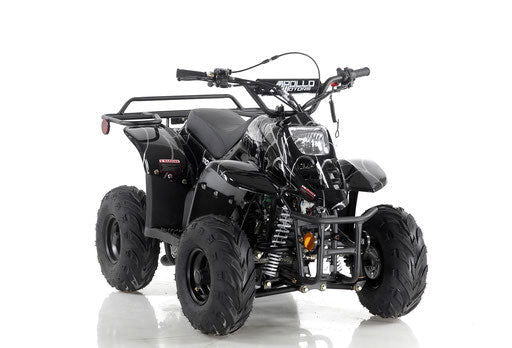 Mikro 110 Kids ATV, Disc Brake, Front Bumper, Rear Rack Foot Rests CARB Approved - Powersports Warehouse