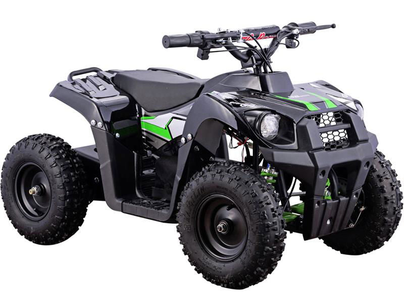 Monster Kids Electric ATV, 2-Speed with Reverse 36v 500w Black - Powersports Warehouse