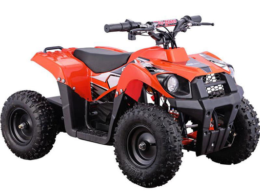 Monster Kids Electric ATV, 36v 500w ATV Orange - Powersports Warehouse