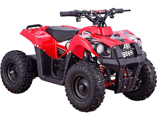 Monster Kids Electric ATV, 36v 500w ATV Red - Powersports Warehouse