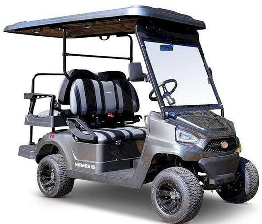 Nemesis Golf Cart, Electric Powered 4 Seater STREET LEGAL - Powersports Warehouse
