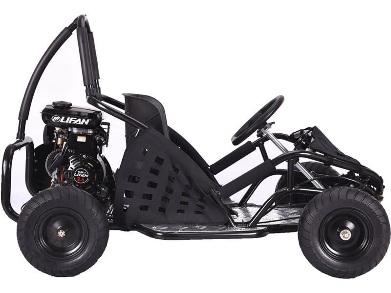 Off Road Gas Go Kart 2.5hp 79cc Black - Powersports Warehouse