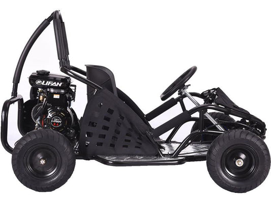 Off Road Gas Go Kart 2.5hp 79cc Black - Powersports Warehouse