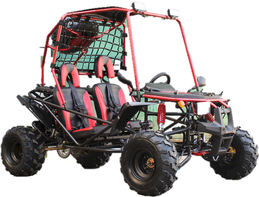 Pathfinder Mid-size Go Kart, 200cc Gas Engine, Electric Start, Torque Converter, with Reverse - Powersports Warehouse