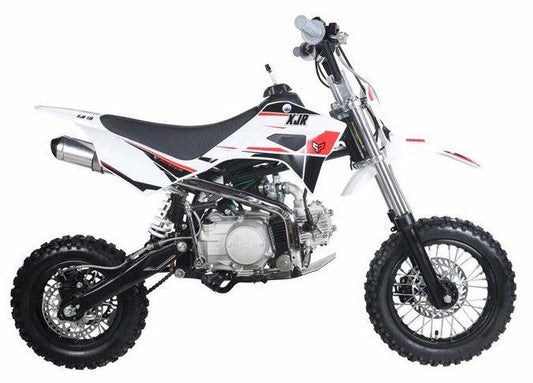 PitsterPro XJR 110 Dirt Bike, 4-Speed Semi-Auto E-Start - Powersports Warehouse