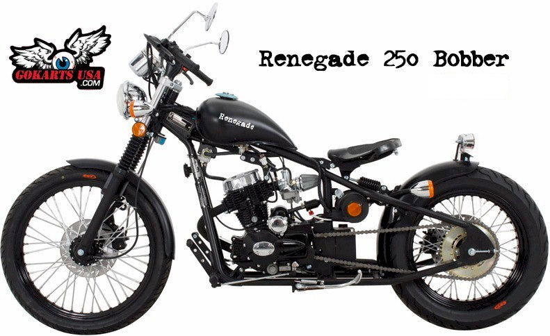 Renegade Bobber 250 Motorcycle - Powersports Warehouse