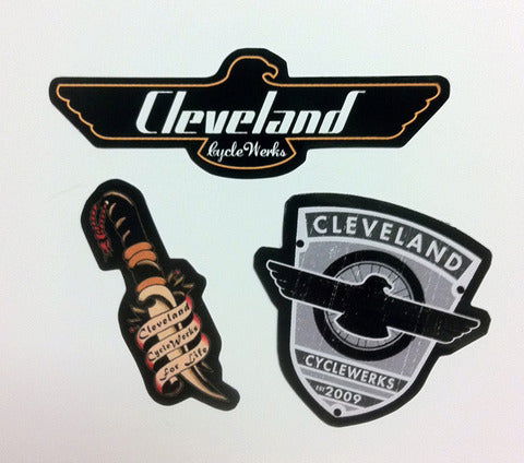 Renegade Bobber Die Cut Sticker Pack - Powersports Warehouse