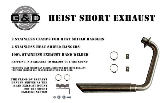 Renegade Bobber G&D Short Exhaust - Powersports Warehouse