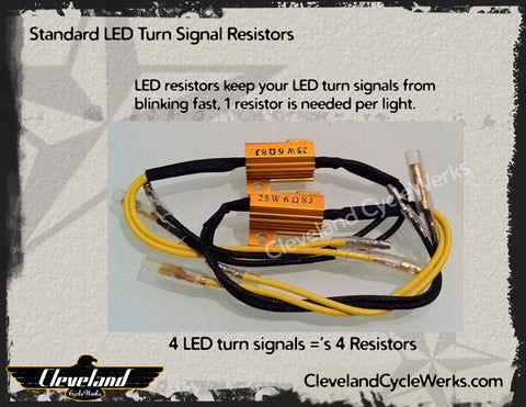 Renegade Bobber LED Turn Signal Resistors – Powersports Warehouse