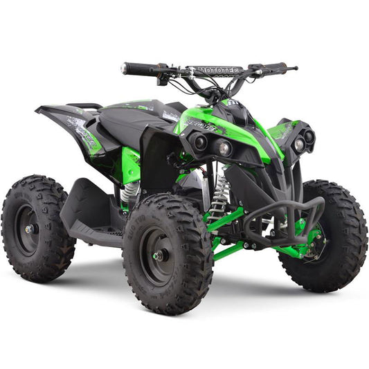 Renegade Kids Electric ATV, 3-Speed SHAFT DRIVE 36v 500w Green - Powersports Warehouse