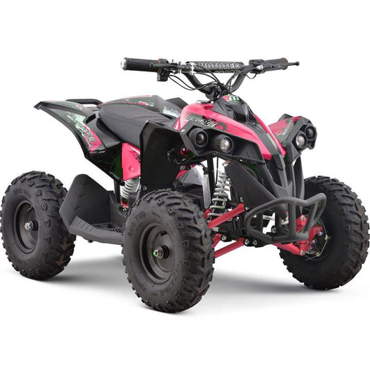 Renegade Kids Electric ATV, 3-Speed SHAFT DRIVE 36v 500w Pink - Powersports Warehouse