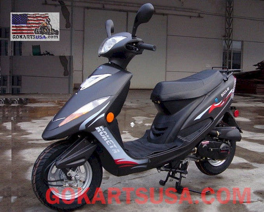 Roketa MC-37 Boca 50 Moped Scooter - Powersports Warehouse