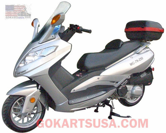 Roketa MC-79 250 Moped Scooter - Powersports Warehouse