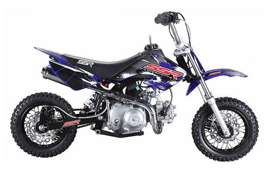 SSR 70C Pit Bike, 4-Speed, Semi-Auto - Powersports Warehouse