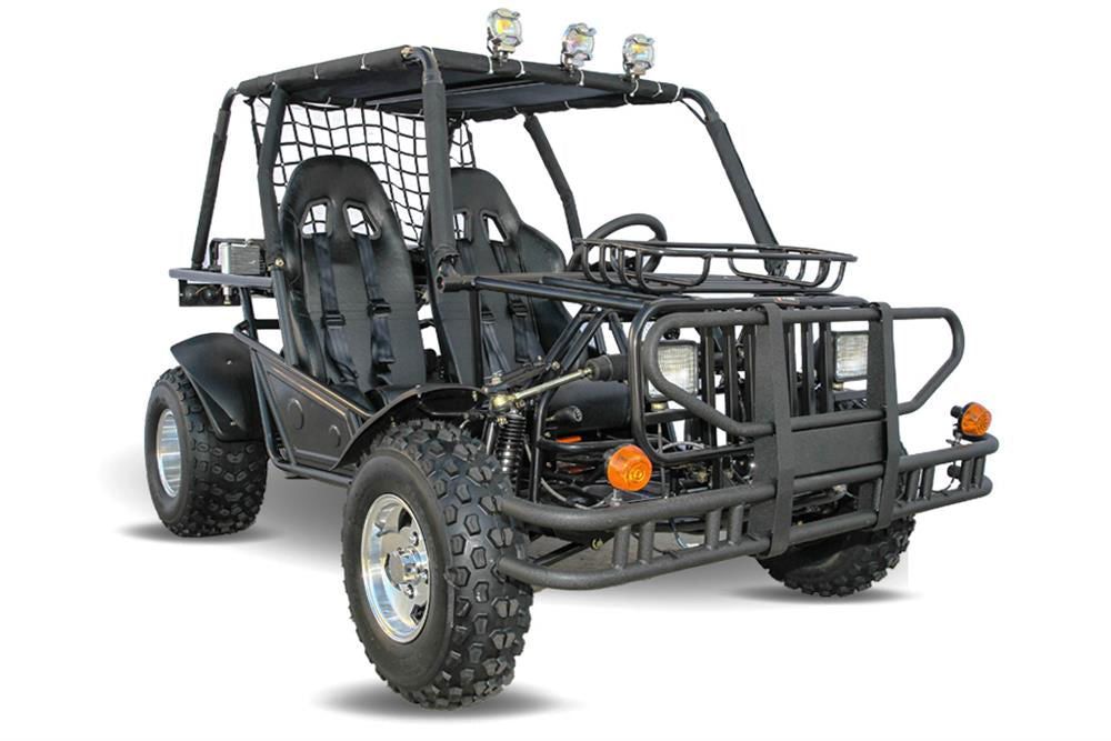 Safari 200 Buggy Jeep Go Kart, Auto, Reverse, Lights, Alloy Wheels - Powersports Warehouse